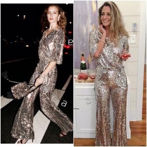 🤍 ZARA Sequin Wrap Blouse sz Small